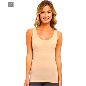 New without Tags SPANX Trust Your Thinstincts Scoopneck Tank Shapewear Nude 2X